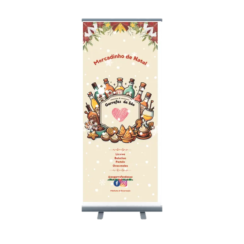 roll-up - As garrafas da São