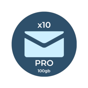Plano Profissional de 10 Caixas E-mail