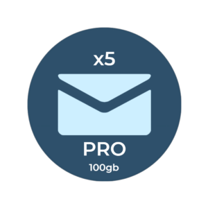 Plano Profissional de 5 Caixas E-mail