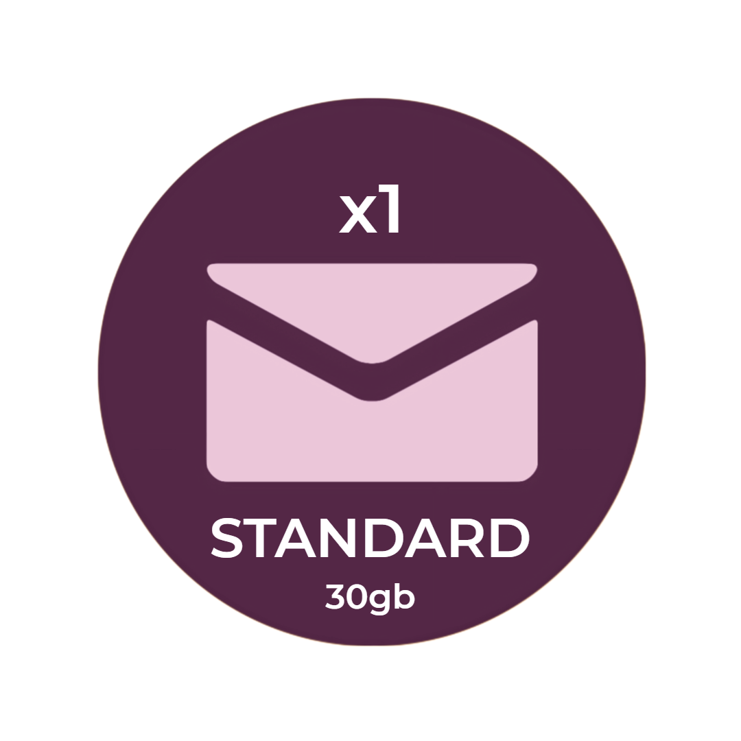 Plano Standard de 1 Caixa de E-mail