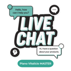 Plano Vitalício MASTER - Chat Ao Vivo