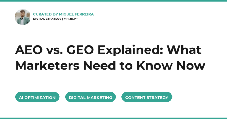 AEO vs. GEO Explained: What Marketers Need to Know Now