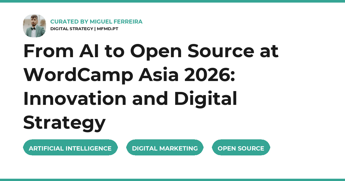 WordCamp Asia 2026, artificial intelligence, enterprise WordPress, open source, web development
