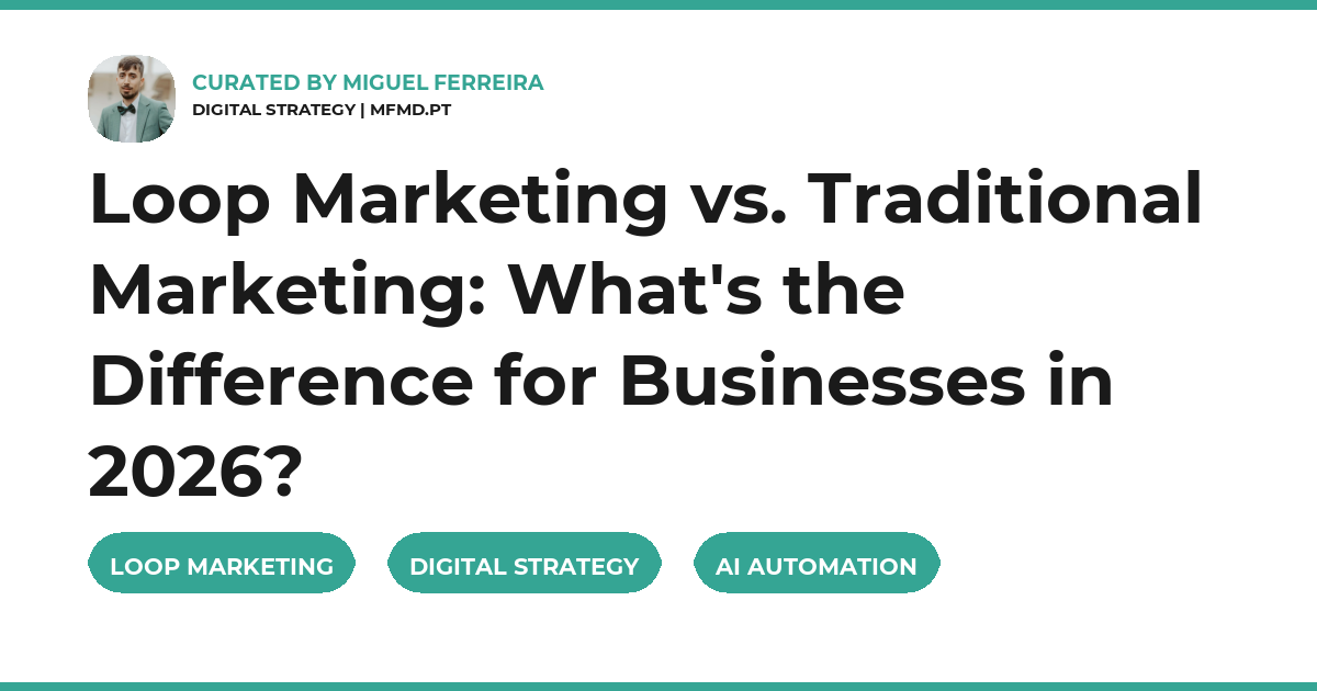 Loop Marketing vs. Traditional Marketing: What's the Difference for Businesses in 2026?