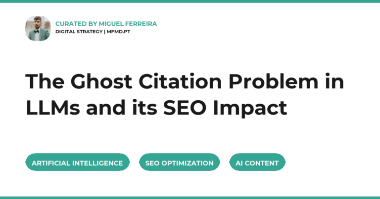 The Ghost Citation Problem in LLMs and its SEO Impact