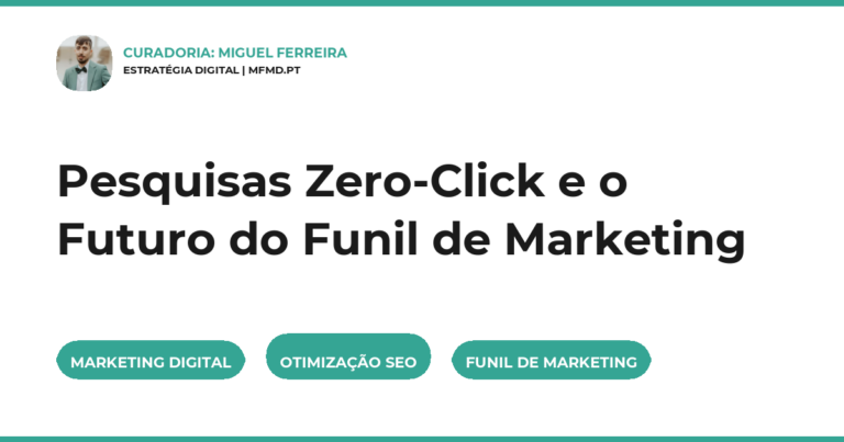 Pesquisas Zero-Click e o Futuro do Funil de Marketing