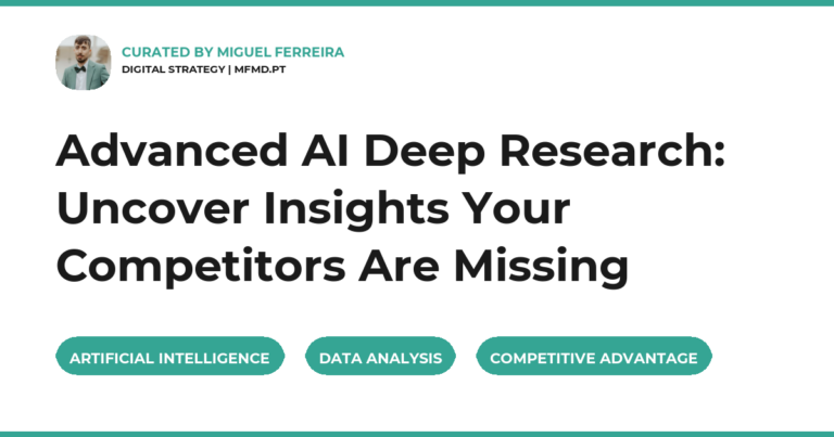Advanced AI Deep Research: Uncover Insights Your Competitors Are Missing
