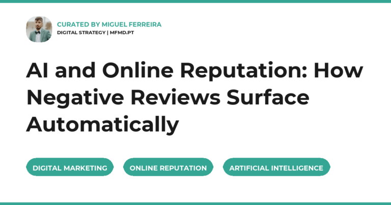 AI and Online Reputation: How Negative Reviews Surface Automatically
