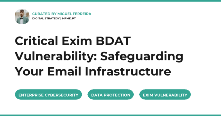Critical Exim BDAT Vulnerability: Safeguarding Your Email Infrastructure