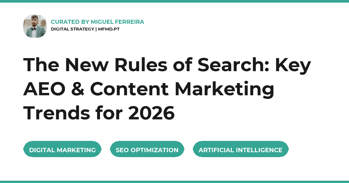 The New Rules of Search: Key AEO & Content Marketing Trends for 2026