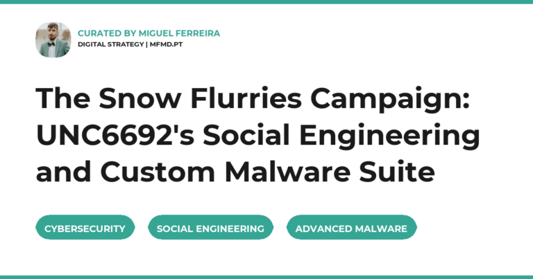 The Snow Flurries Campaign: UNC6692's Social Engineering and Custom Malware Suite