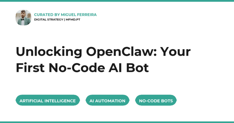 Unlocking OpenClaw: Your First No-Code AI Bot