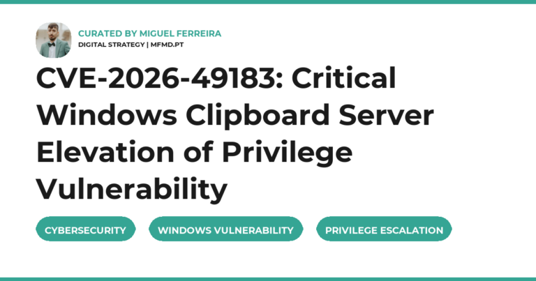 CVE-2026-49183: Critical Windows Clipboard Server Elevation of Privilege Vulnerability