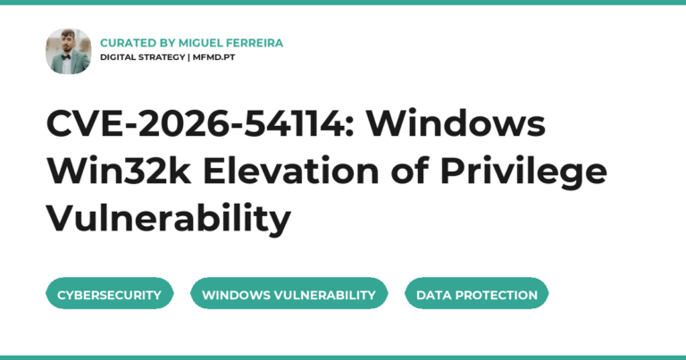 CVE-2026-54114: Windows Win32k Elevation of Privilege Vulnerability