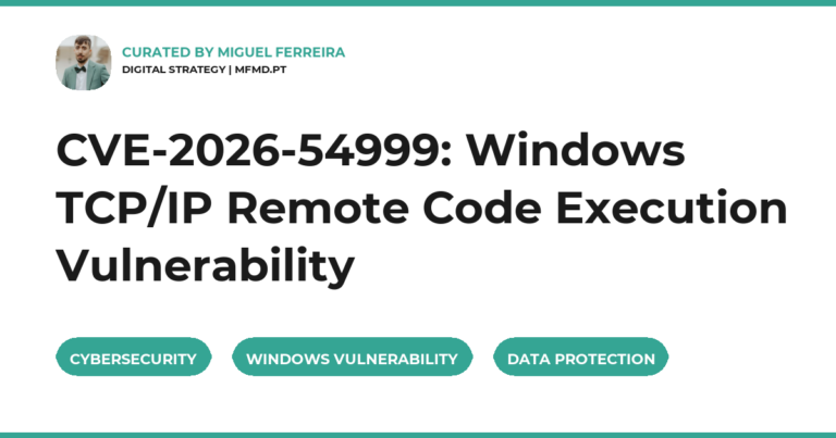 CVE-2026-54999: Windows TCP/IP Remote Code Execution Vulnerability