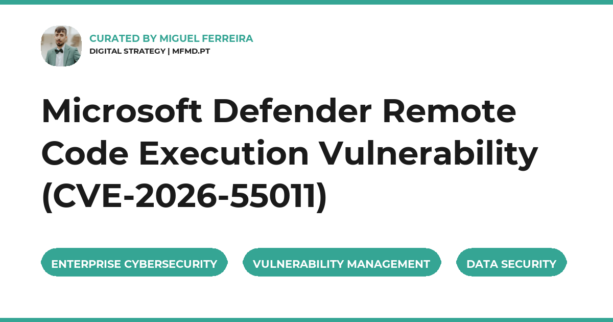 Microsoft Defender Remote Code Execution Vulnerability (CVE-2026-55011)