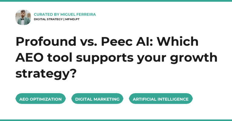 Profound vs. Peec AI: Which AEO tool supports your growth strategy?