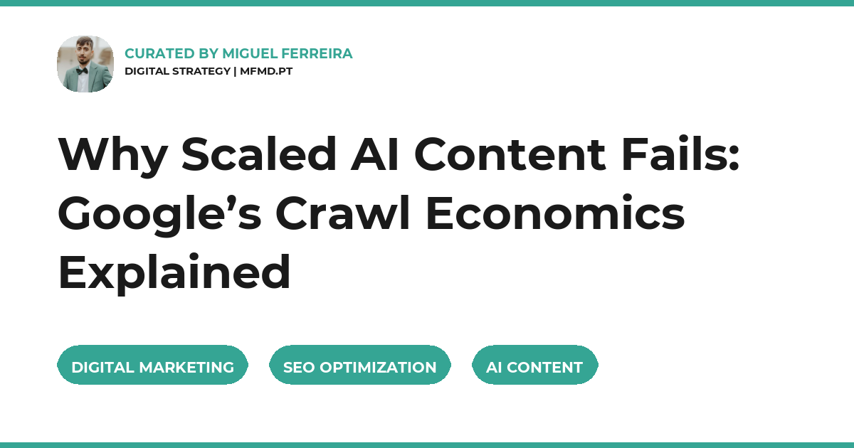 AI Content, Google Crawl, SEO, Content Optimization, Google Indexing, Digital Marketing