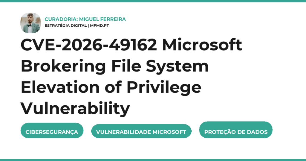 CVE-2026-49162 Microsoft Brokering File System Elevation of Privilege Vulnerability